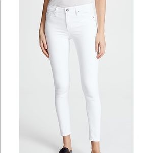 AG Jeans White Stretchy Jeans